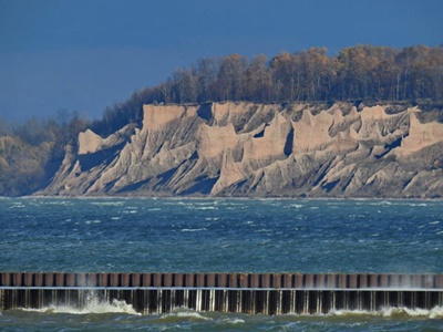 Chimney Bluffs <i>- by Cathy Contant</i>