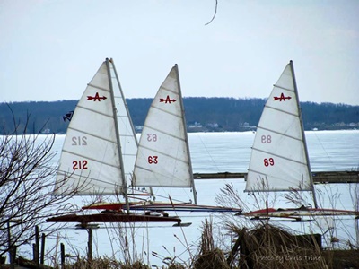 ce Sailing on Sodus Bay <i>- by Chris Trine</i>