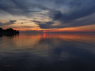 Lake Ontario Sunset <i>- by Cathy Contant</i>