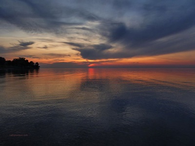 Lake Ontario Sunset <i>- by Cathy Contant</i>