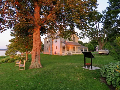 Sodus Bay Lighthouse Museum <i>- by Cathy Contant</i>