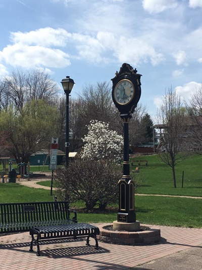 Sodus Point Clock <i>- by Tracy Burkovich</i>