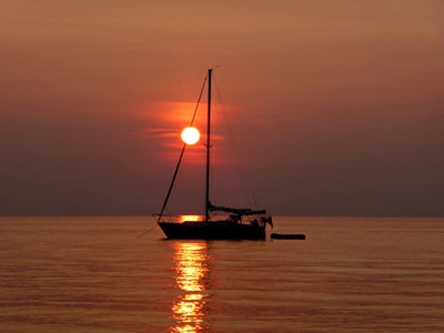 Sunset Sail <i>- by Cathy Contant</i>